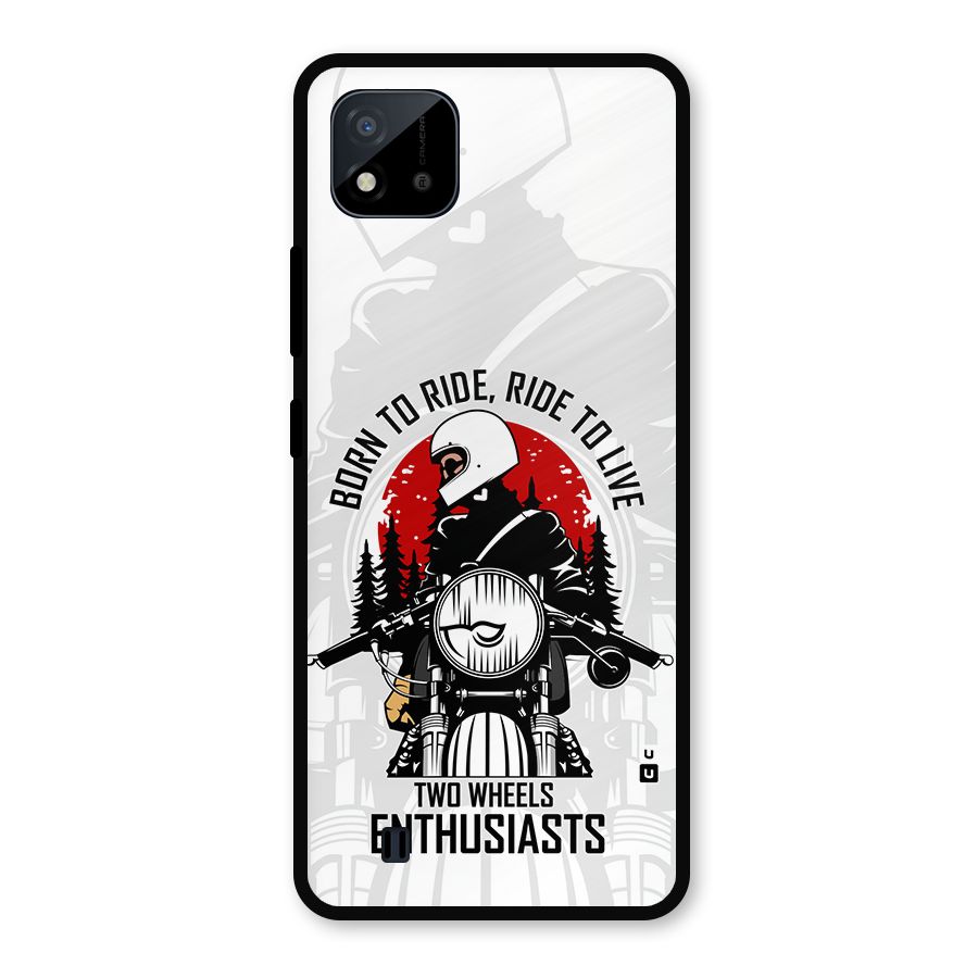 Ride To Live Metal Back Case for Realme C11 2021