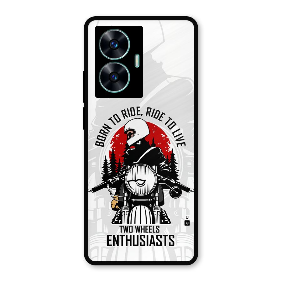 Ride To Live Metal Back Case for Realme Narzo N55
