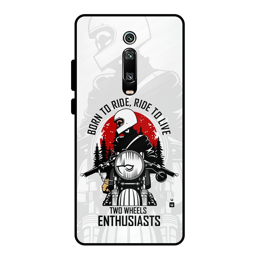 Ride To Live Metal Back Case for Redmi K20