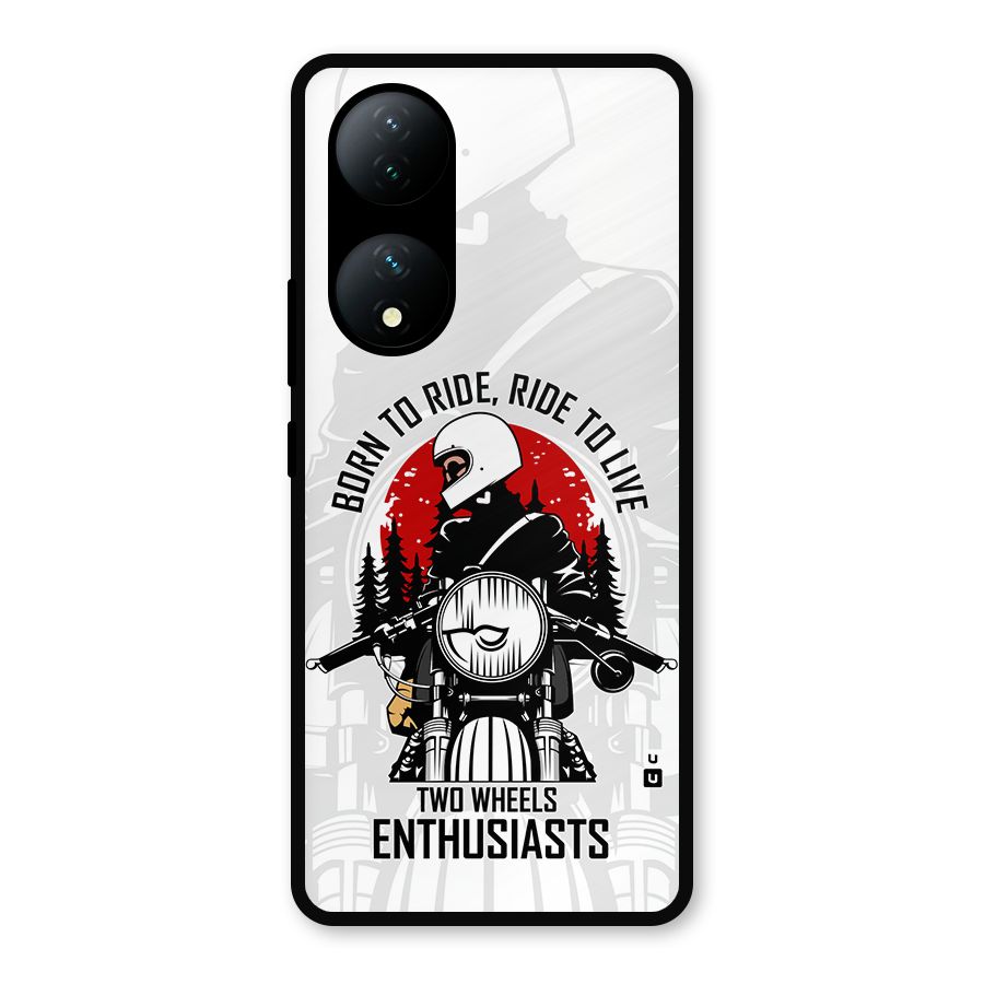 Ride To Live Metal Back Case for Vivo Y100