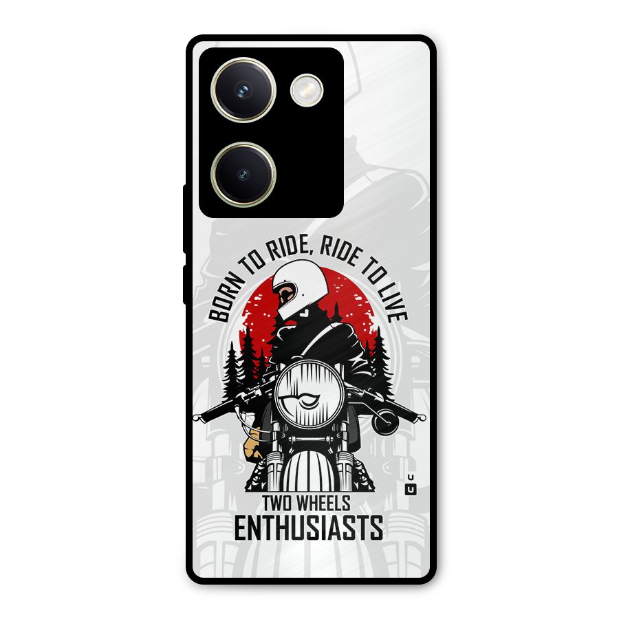 Ride To Live Metal Back Case for Vivo Y200 Pro