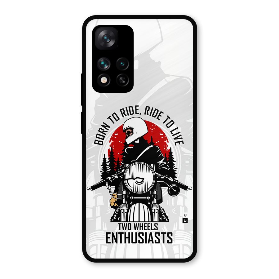Ride To Live Metal Back Case for Xiaomi 11i Hypercharge 5G