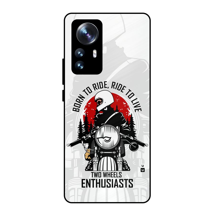 Ride To Live Metal Back Case for Xiaomi 12 Pro