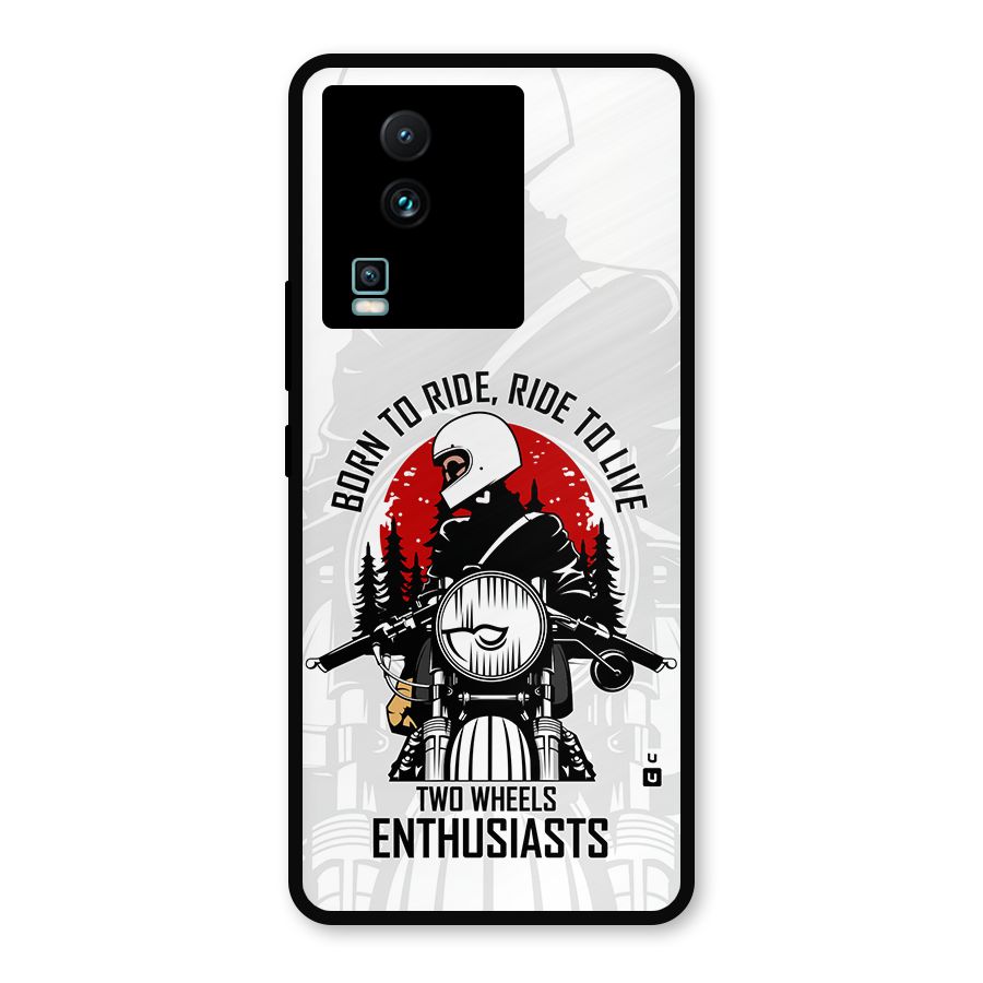 Ride To Live Metal Back Case for iQOO Neo 7 Pro