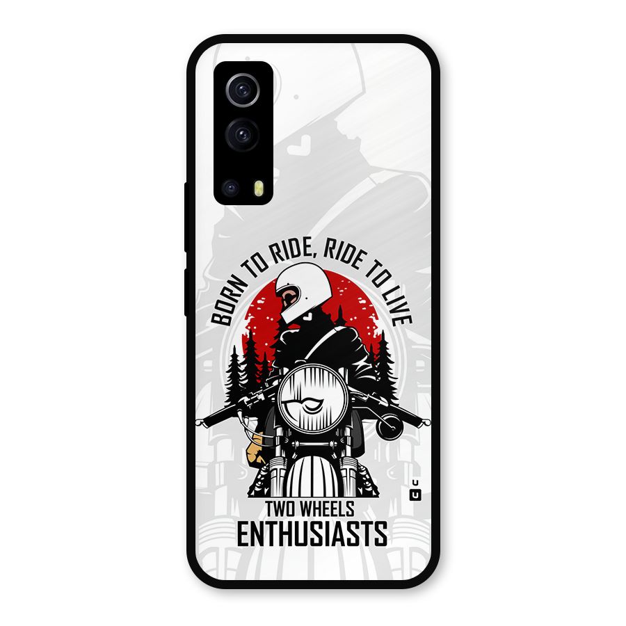 Ride To Live Metal Back Case for iQOO Z3