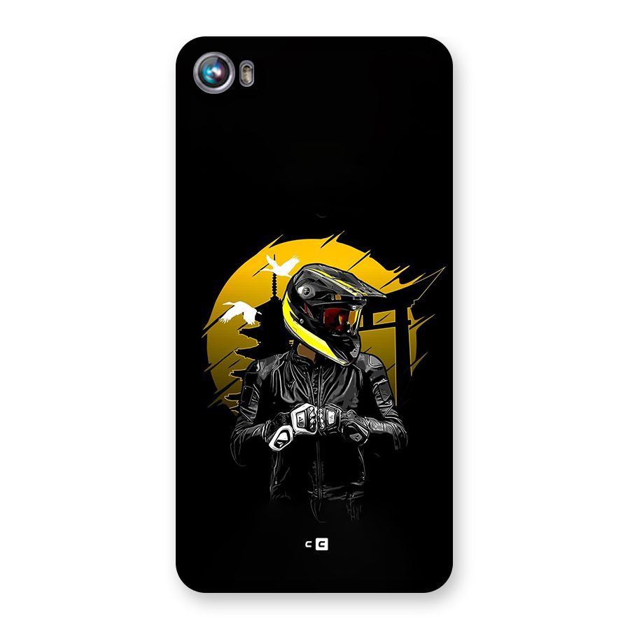 Rider Ready Back Case for Canvas Fire 4 (A107)