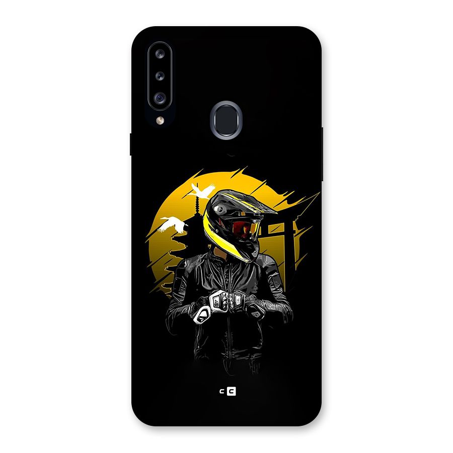 Rider Ready Back Case for Galaxy A20s