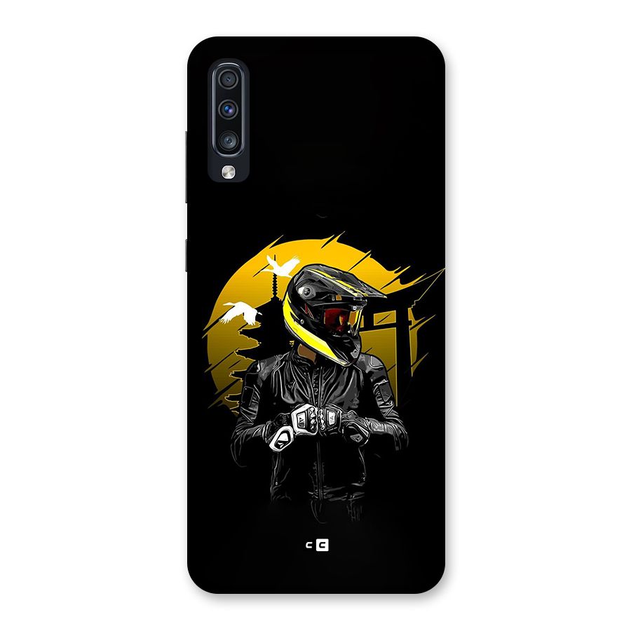 Rider Ready Back Case for Galaxy A70