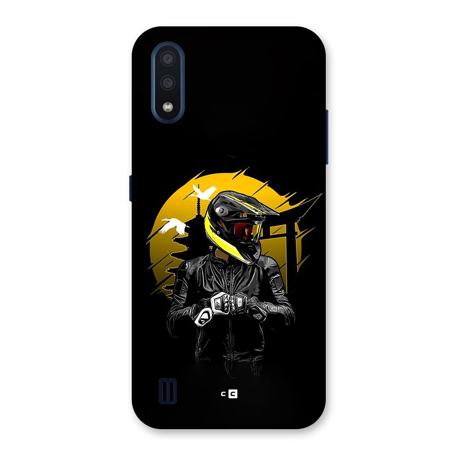 Rider Ready Back Case for Galaxy M01