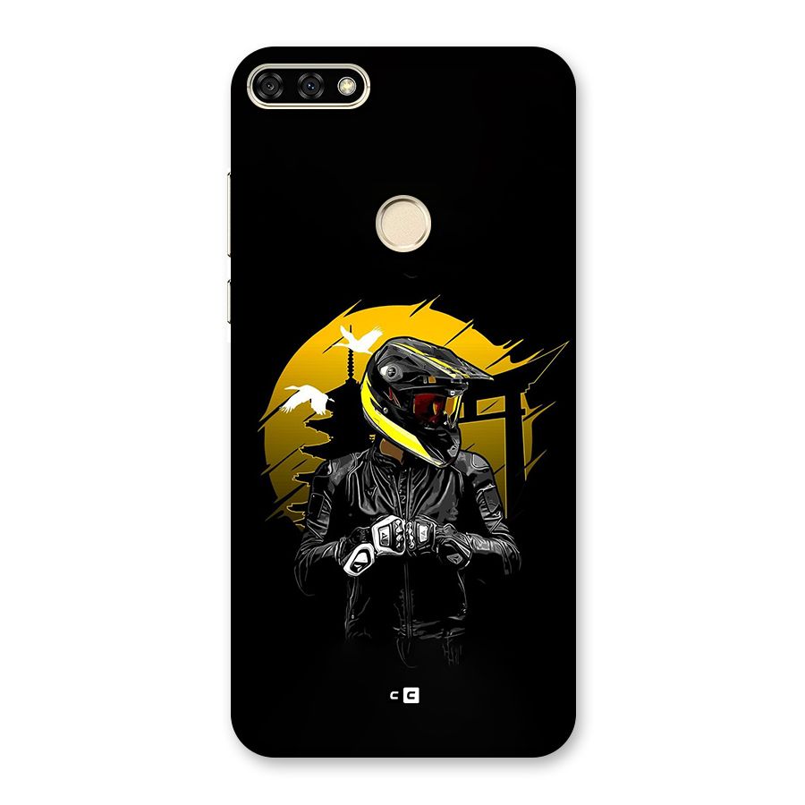 Rider Ready Back Case for Honor 7A