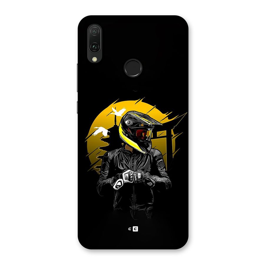 Rider Ready Back Case for Huawei Y9 (2019)