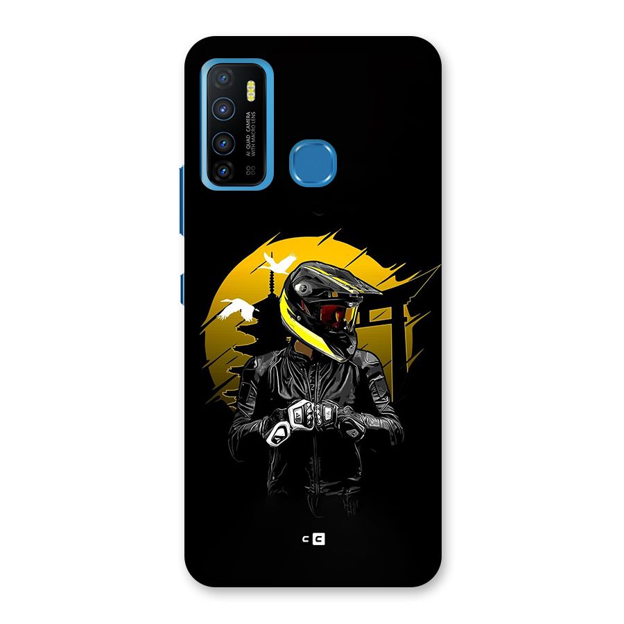 Rider Ready Back Case for Infinix Hot 9
