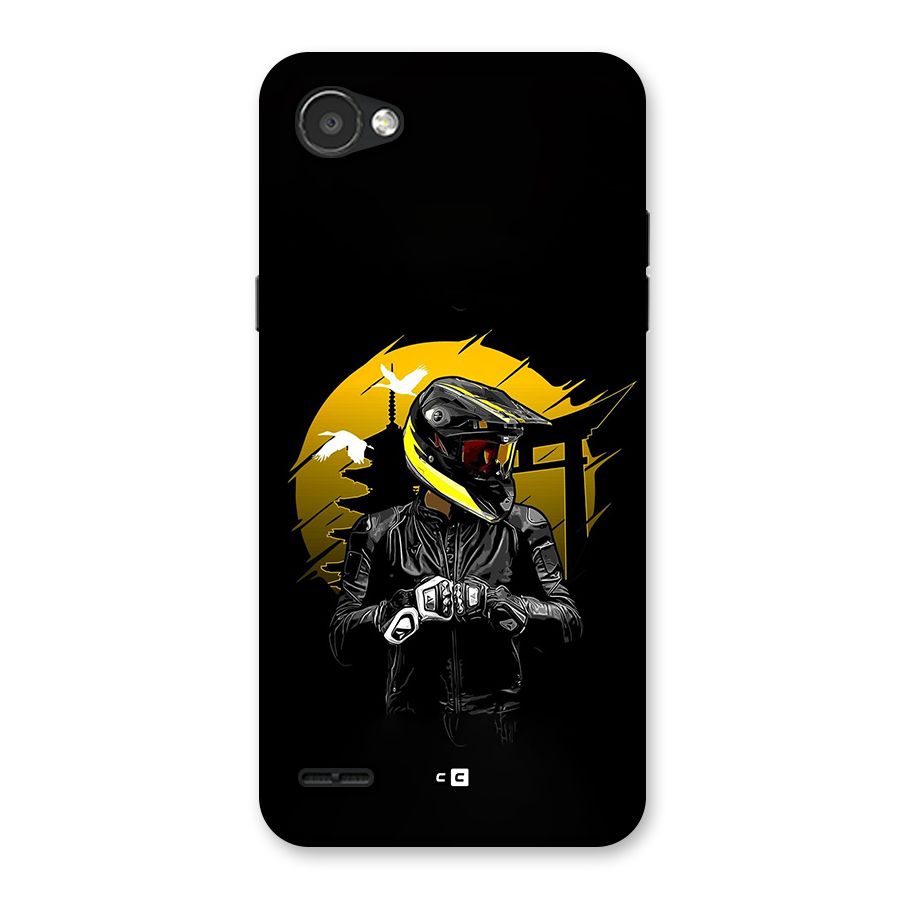 Rider Ready Back Case for LG Q6