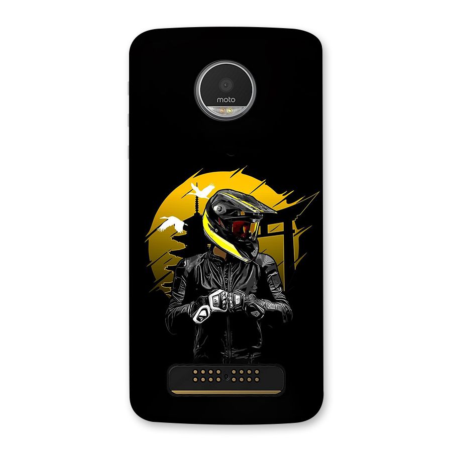 Rider Ready Back Case for Moto Z Play