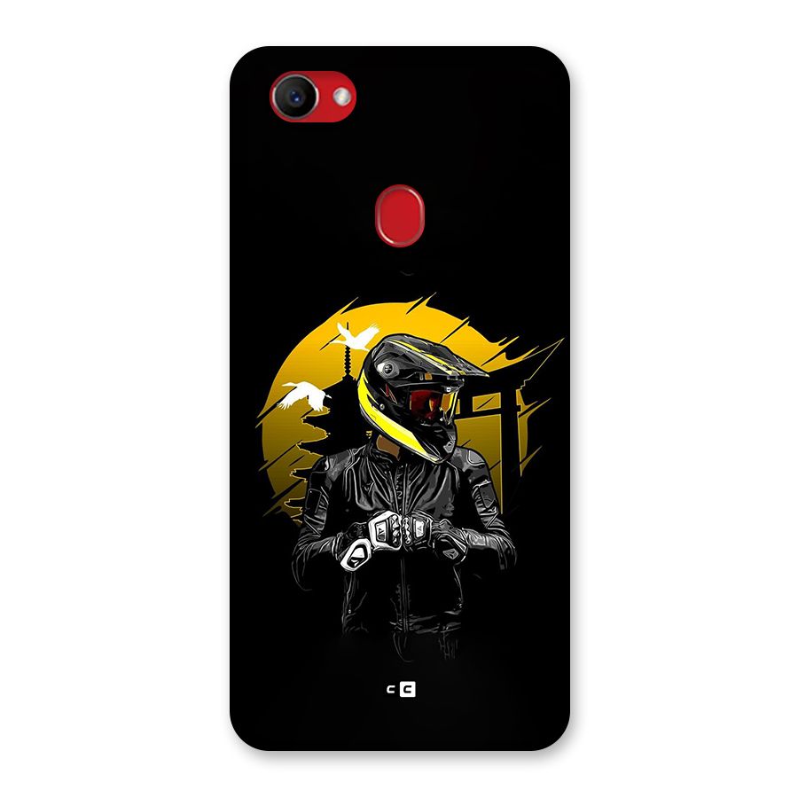 Rider Ready Back Case for Oppo F7