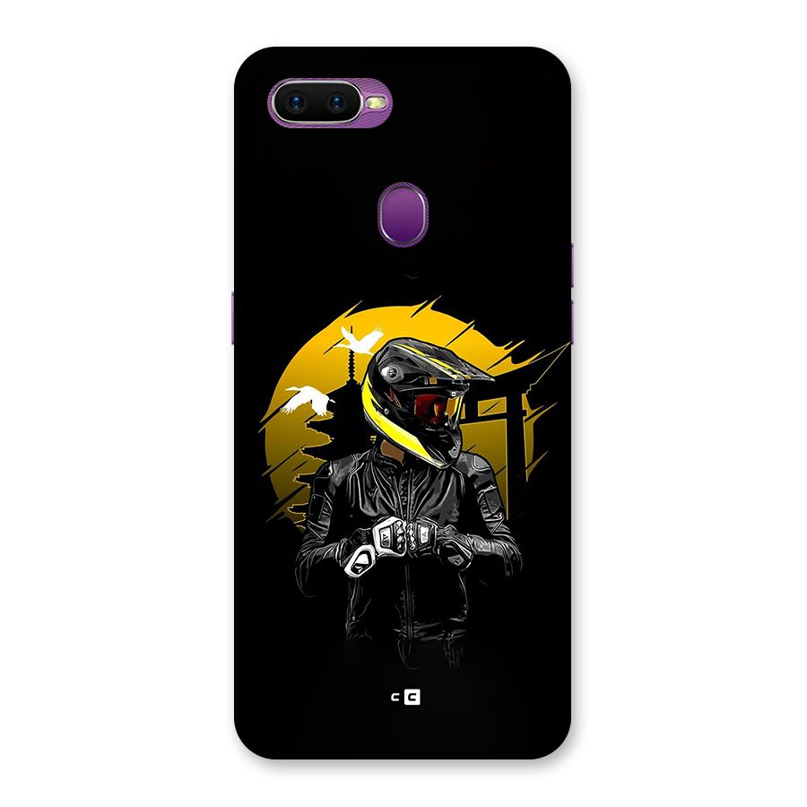 Rider Ready Back Case for Oppo F9
