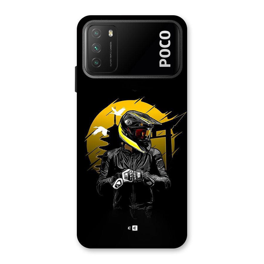 Rider Ready Back Case for Poco M3
