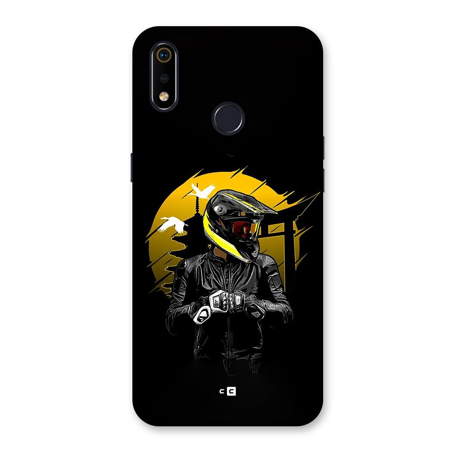 Rider Ready Back Case for Realme 3i
