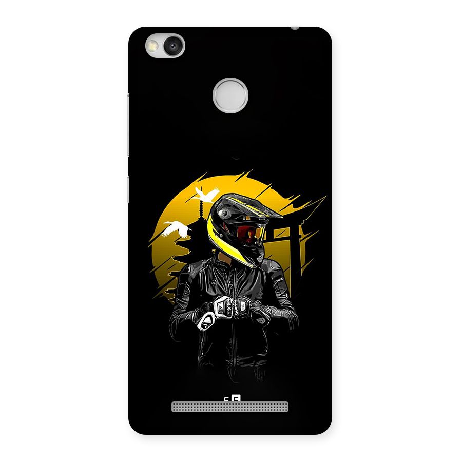 Rider Ready Back Case for Redmi 3S Prime