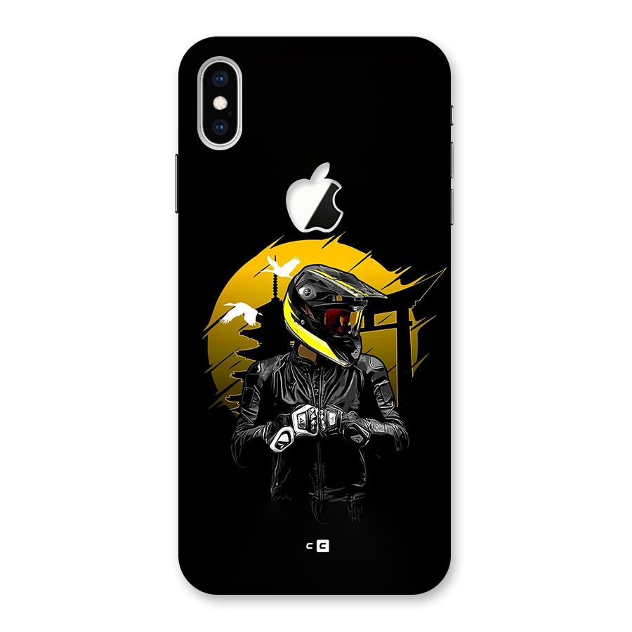 Rider Ready Back Case for iPhone XS Max Apple Cut