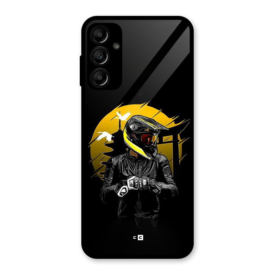 Rider Ready Glass Back Case for Galaxy A14 5G