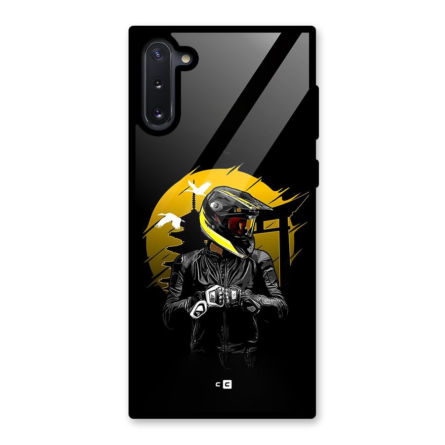 Rider Ready Glass Back Case for Galaxy Note 10