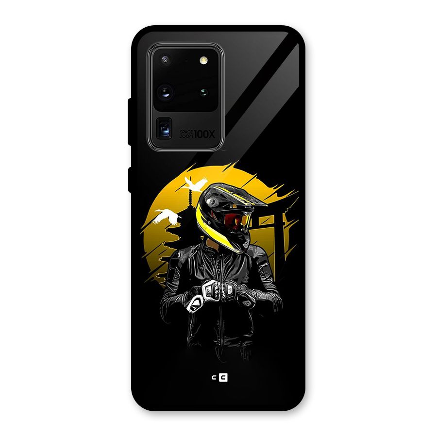 Rider Ready Glass Back Case for Galaxy S20 Ultra