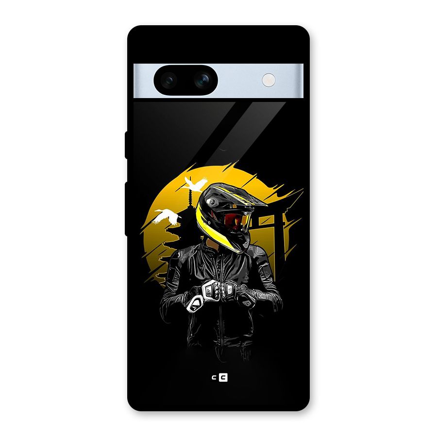 Rider Ready Glass Back Case for Google Pixel 7a