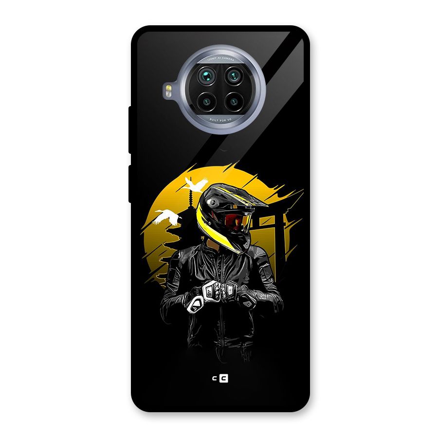 Rider Ready Glass Back Case for Mi 10i