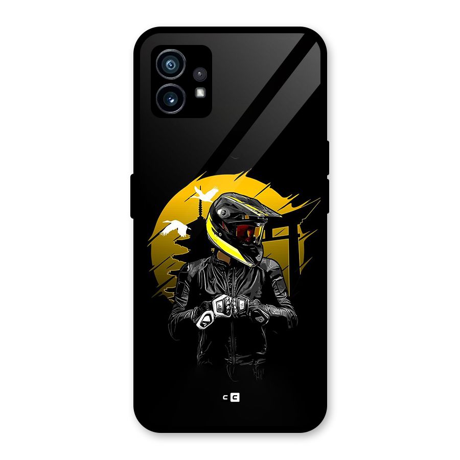 Rider Ready Glass Back Case for Nothing Phone 1