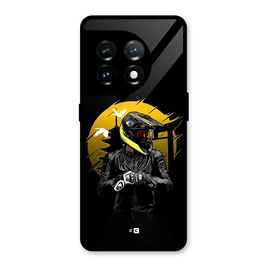 Rider Ready Glass Back Case for OnePlus 11