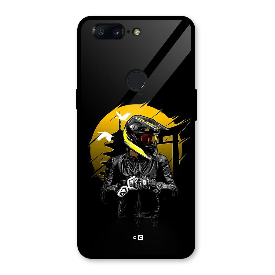 Rider Ready Glass Back Case for OnePlus 5T