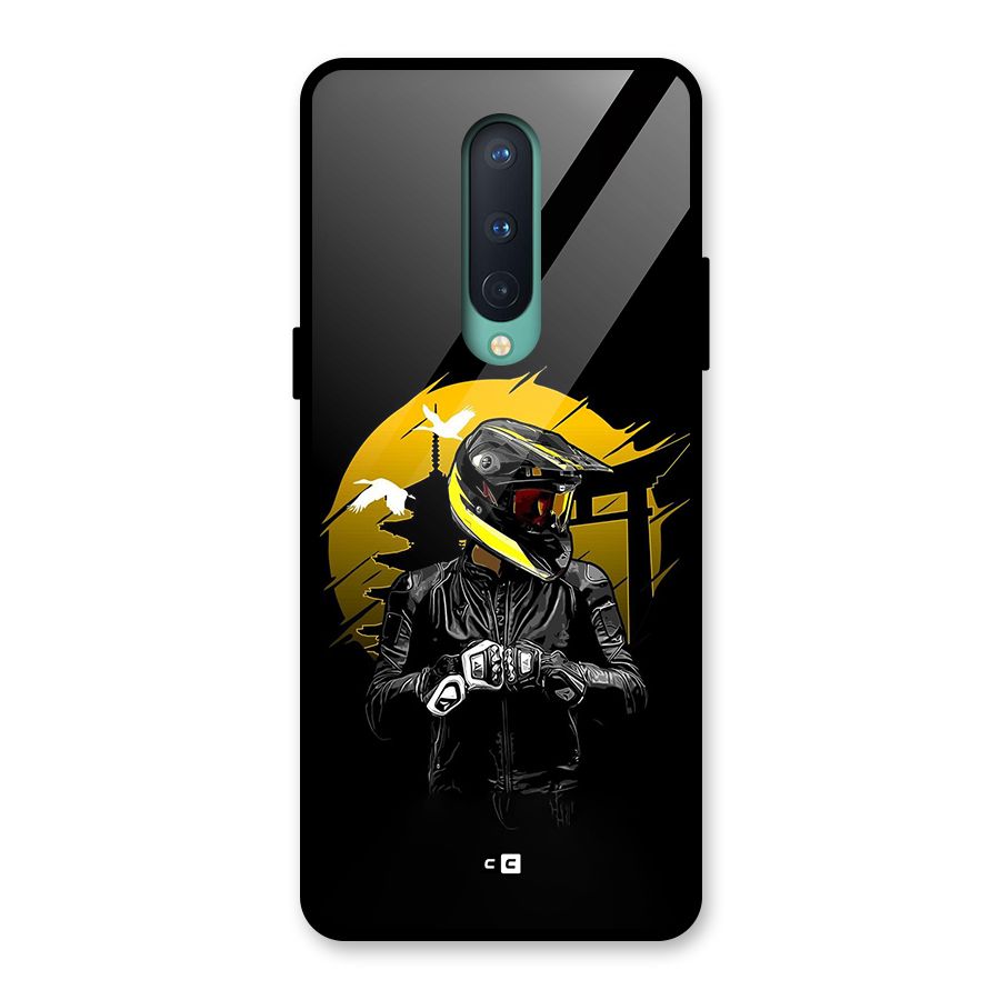 Rider Ready Glass Back Case for OnePlus 8