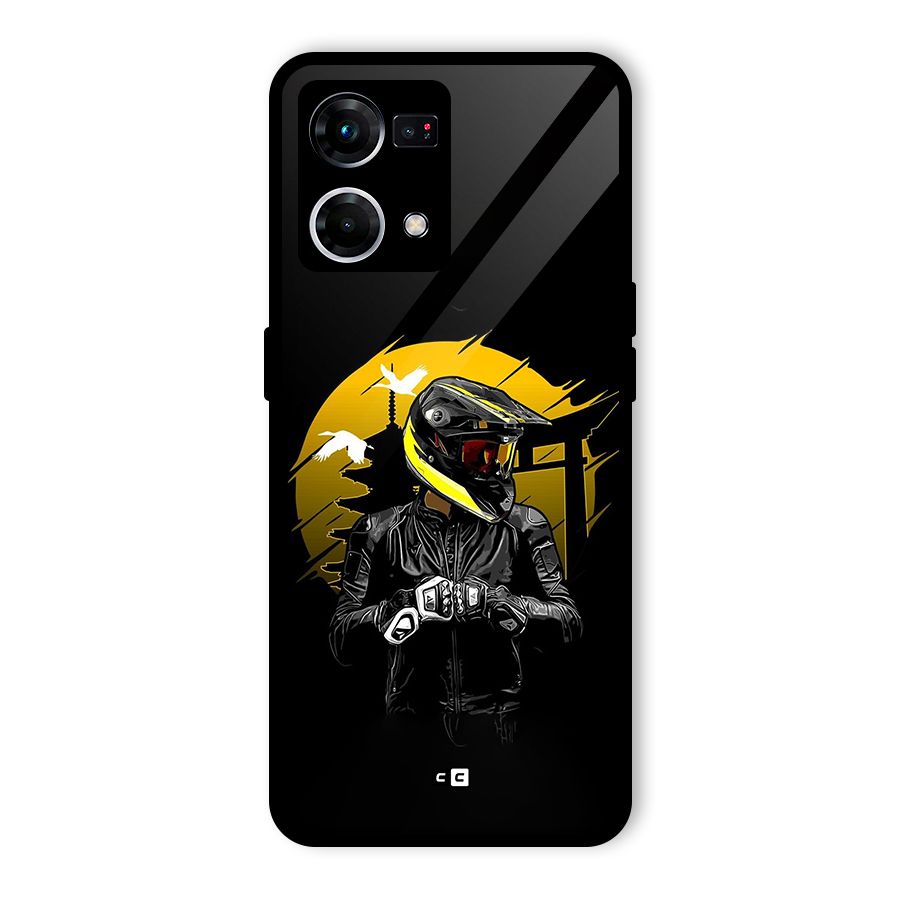 Rider Ready Glass Back Case for Oppo F21 Pro 5G
