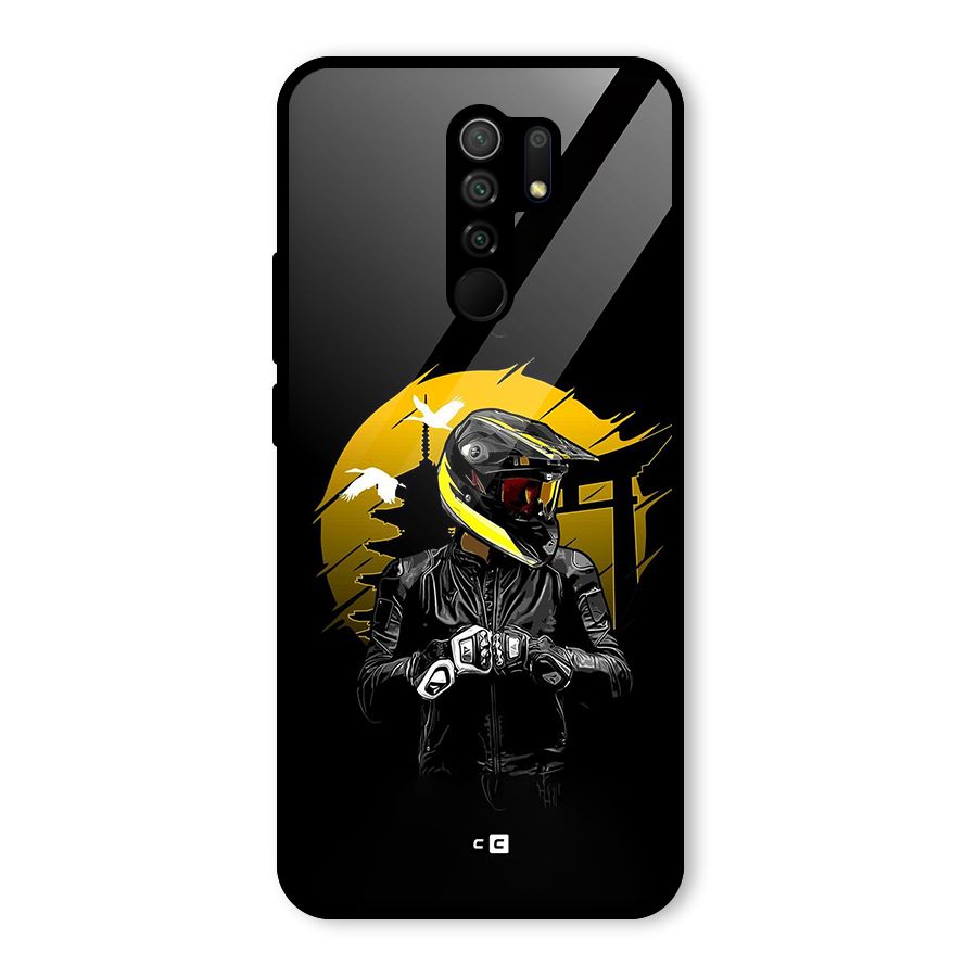 Rider Ready Glass Back Case for Poco M2