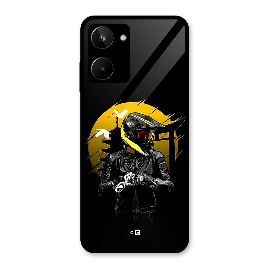 Rider Ready Glass Back Case for Realme 10