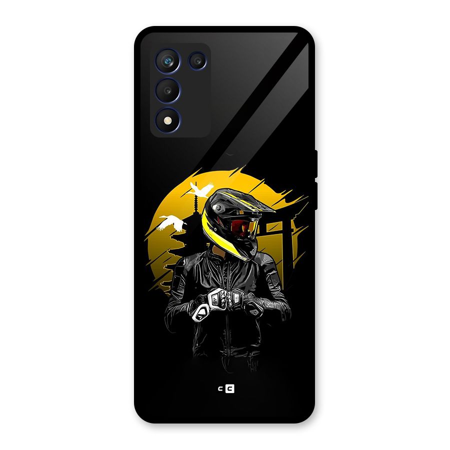 Rider Ready Glass Back Case for Realme 9 5G Speed