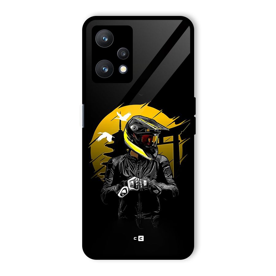 Rider Ready Glass Back Case for Realme 9 Pro 5G