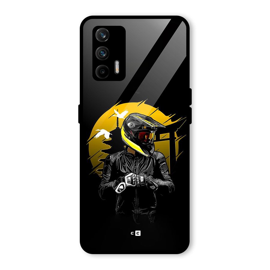 Rider Ready Glass Back Case for Realme GT 5G