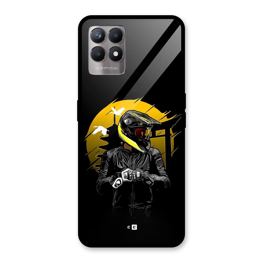 Rider Ready Glass Back Case for Realme Narzo 50