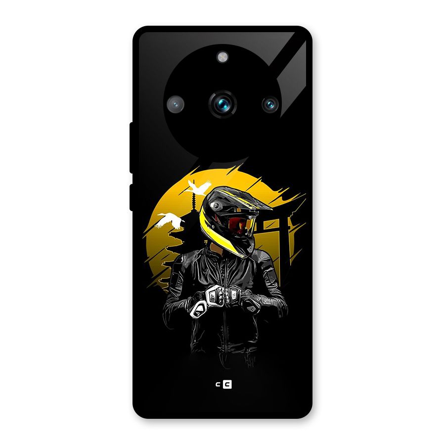 Rider Ready Glass Back Case for Realme Narzo 60 Pro