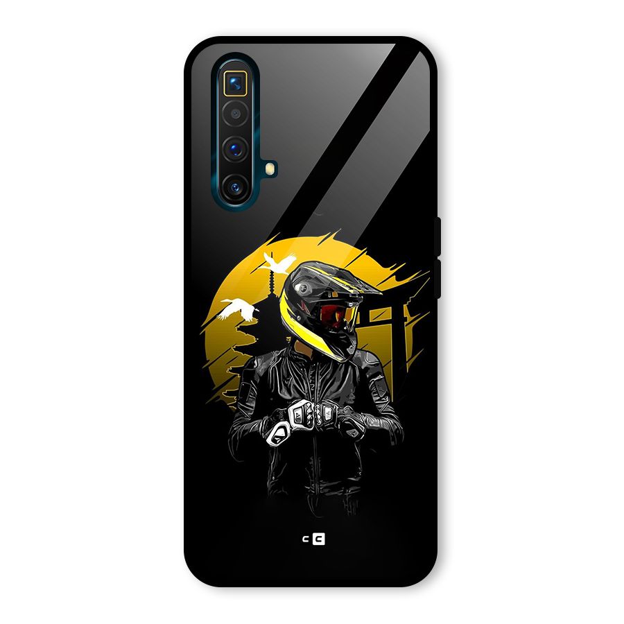Rider Ready Glass Back Case for Realme X3