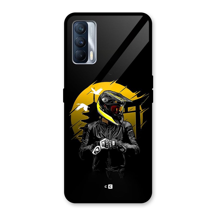 Rider Ready Glass Back Case for Realme X7