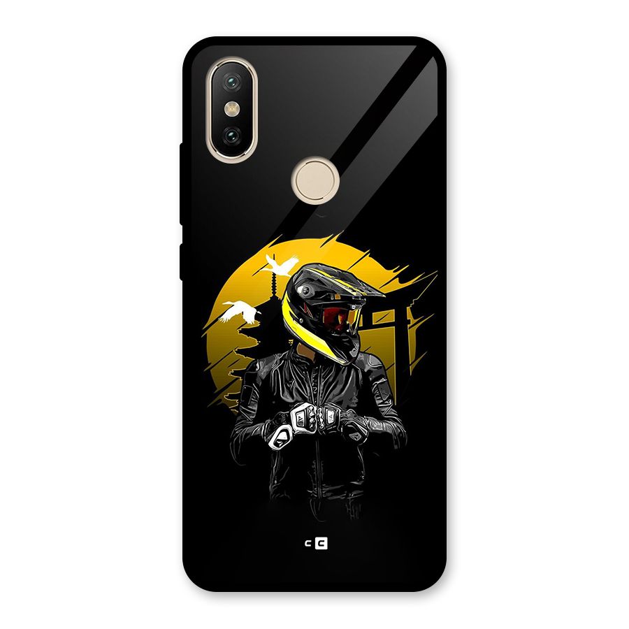 Rider Ready Glass Back Case for Redmi A2