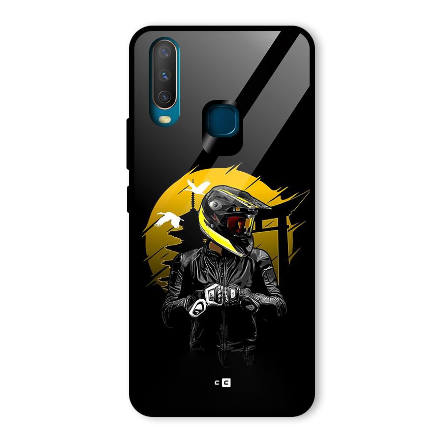 Rider Ready Glass Back Case for Vivo U10