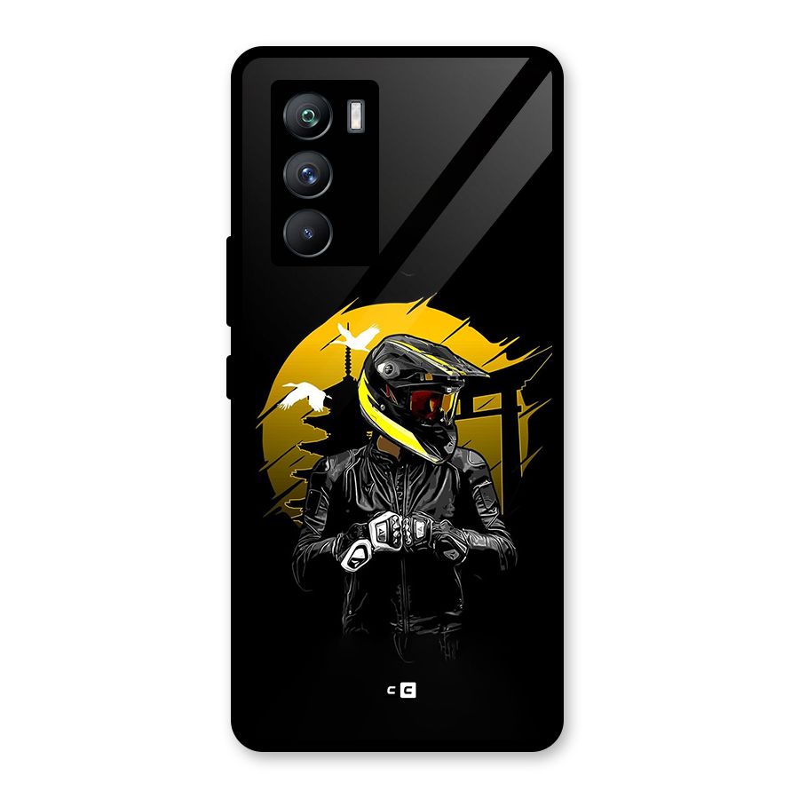 Rider Ready Glass Back Case for Vivo iQOO 9 SE