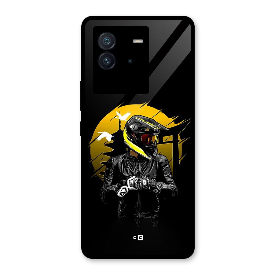 Rider Ready Glass Back Case for Vivo iQOO Neo 6 5G