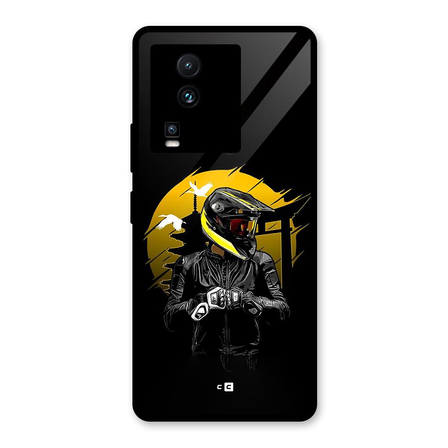 Rider Ready Glass Back Case for Vivo iQOO Neo 7