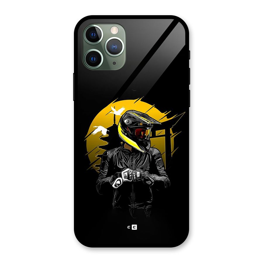 Rider Ready Glass Back Case for iPhone 11 Pro