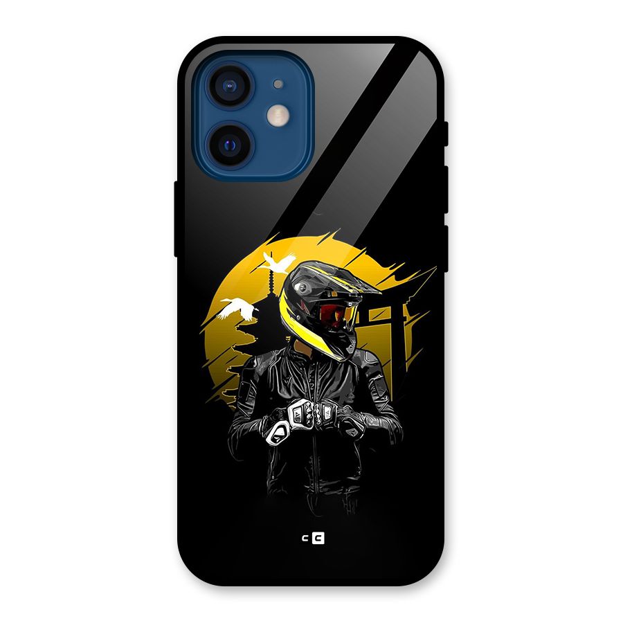 Rider Ready Glass Back Case for iPhone 12 Mini